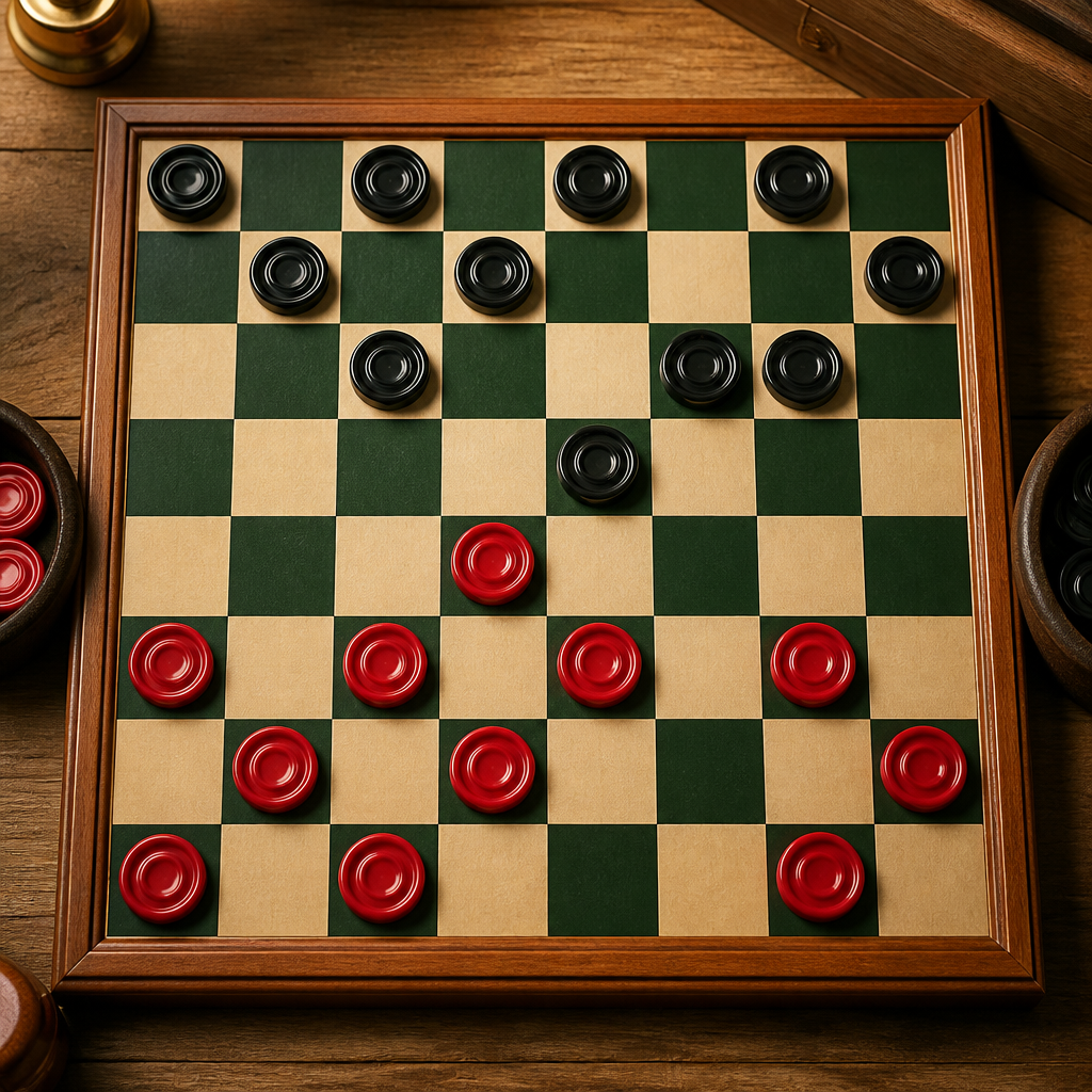 Draughts board